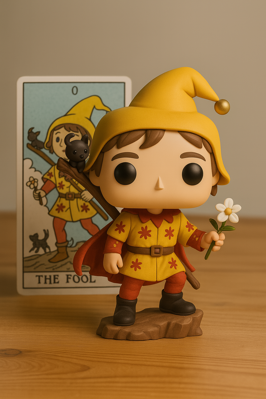 The Fool Tarot STL File – 3D Printable Funko Pop Style Figurine