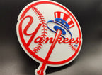New York Yankees STL File – 3D Printable Baseball Logo Wall Art (Fan Art)