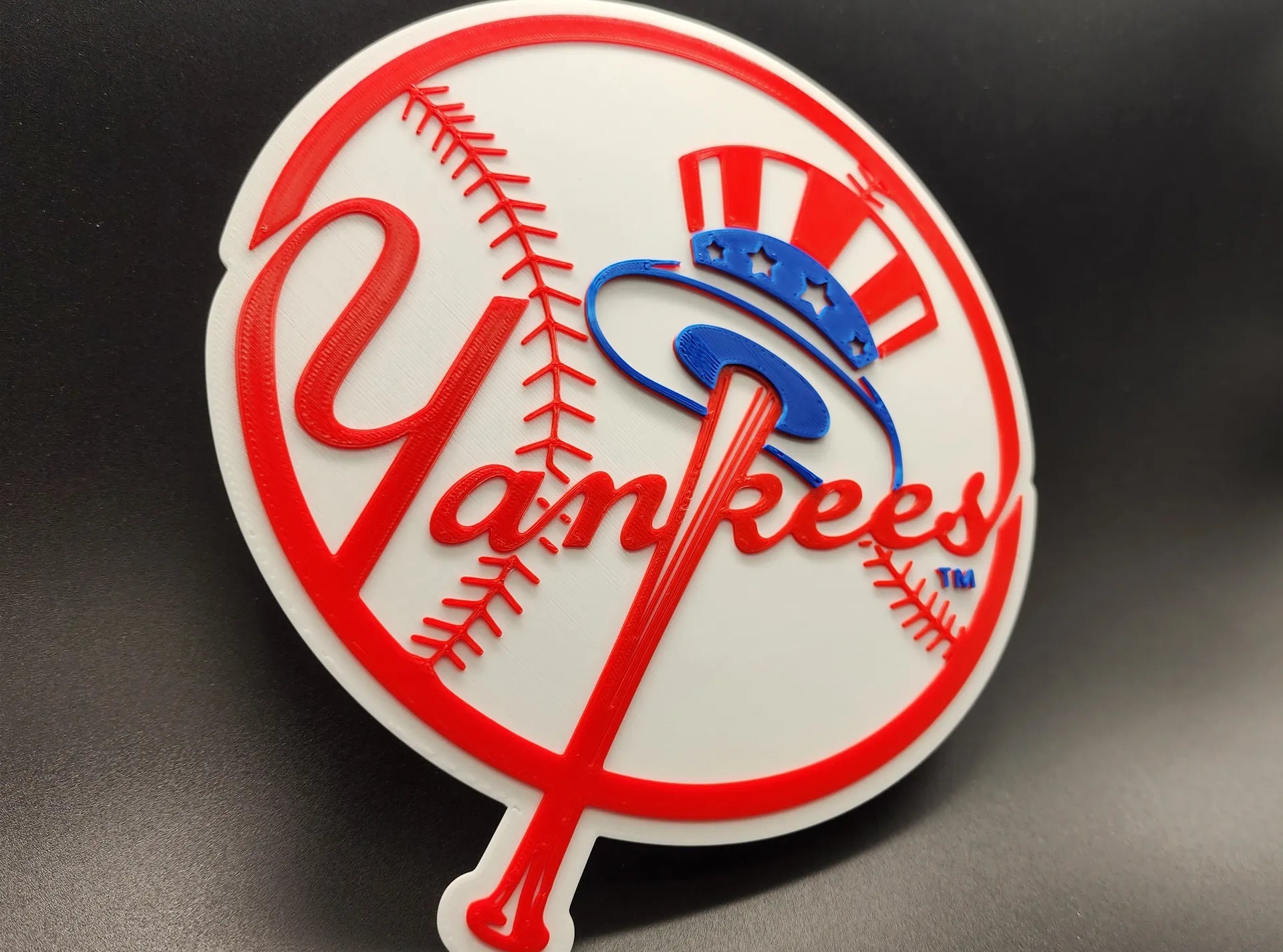 New York Yankees STL File – 3D Printable Baseball Logo Wall Art (Fan Art)
