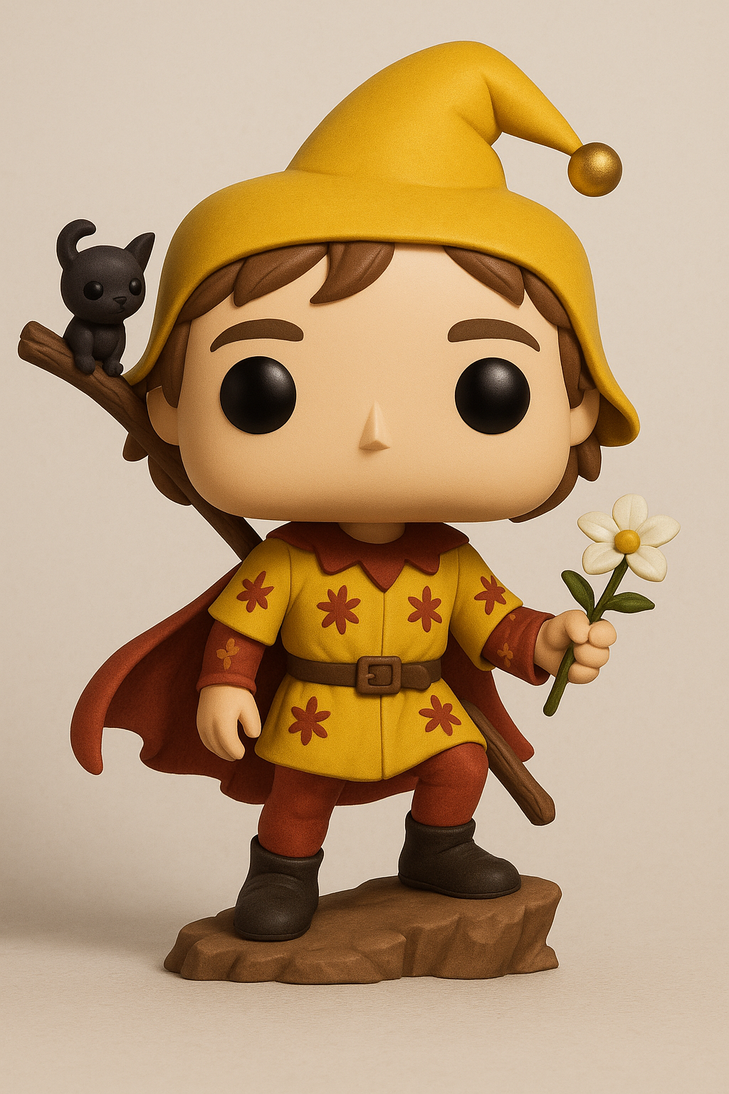 The Fool Tarot STL File – 3D Printable Funko Pop Style Figurine