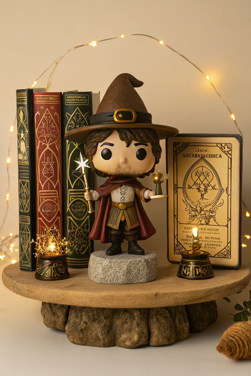 The Magician Tarot STL File – 3D Printable Funko Pop Style Figure