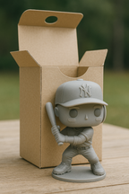 Aaron Judge Inspired STL File – 3D Printable Baseball Figure | Funko Pop Style Collectible
