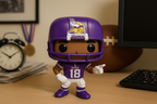 Justin Jefferson STL File – 3D Printable Minnesota Vikings Funko Style Figure