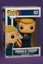 Donald Trump STL File – 3D Printable Funko Pop Style Figurine