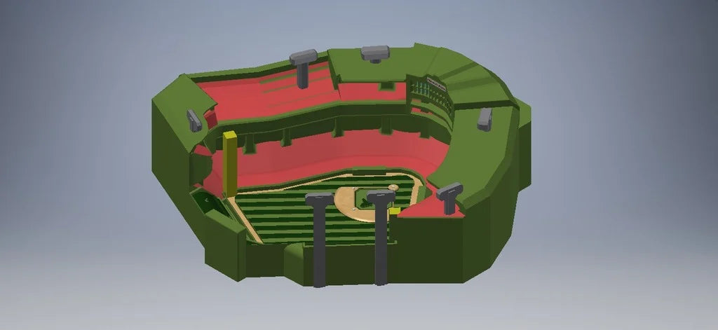 Fenway Park STL File – 3D Printable Boston Red Sox Stadium Model